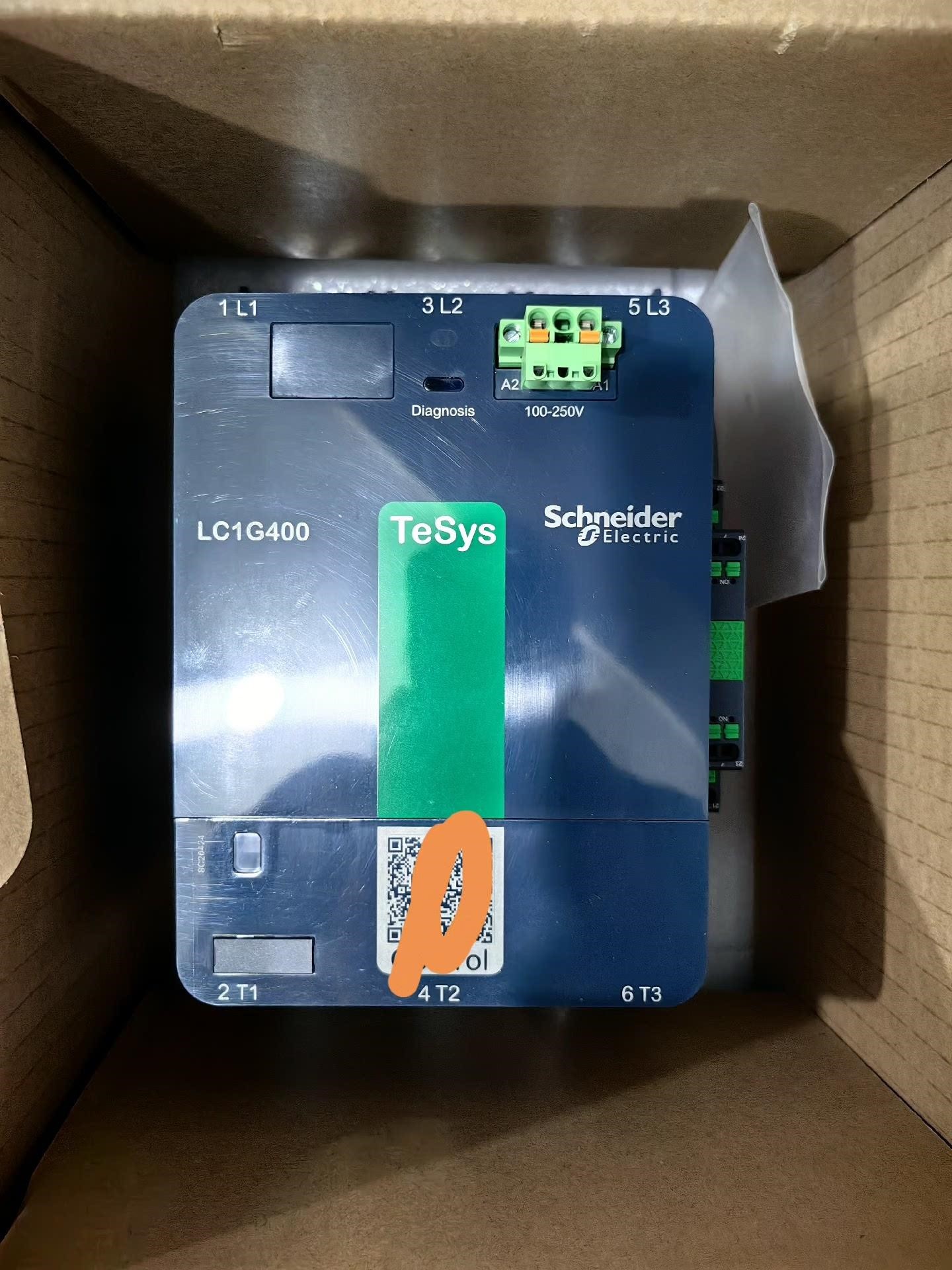 施耐德交流接触器LC1G400KUEN 3级400A  22