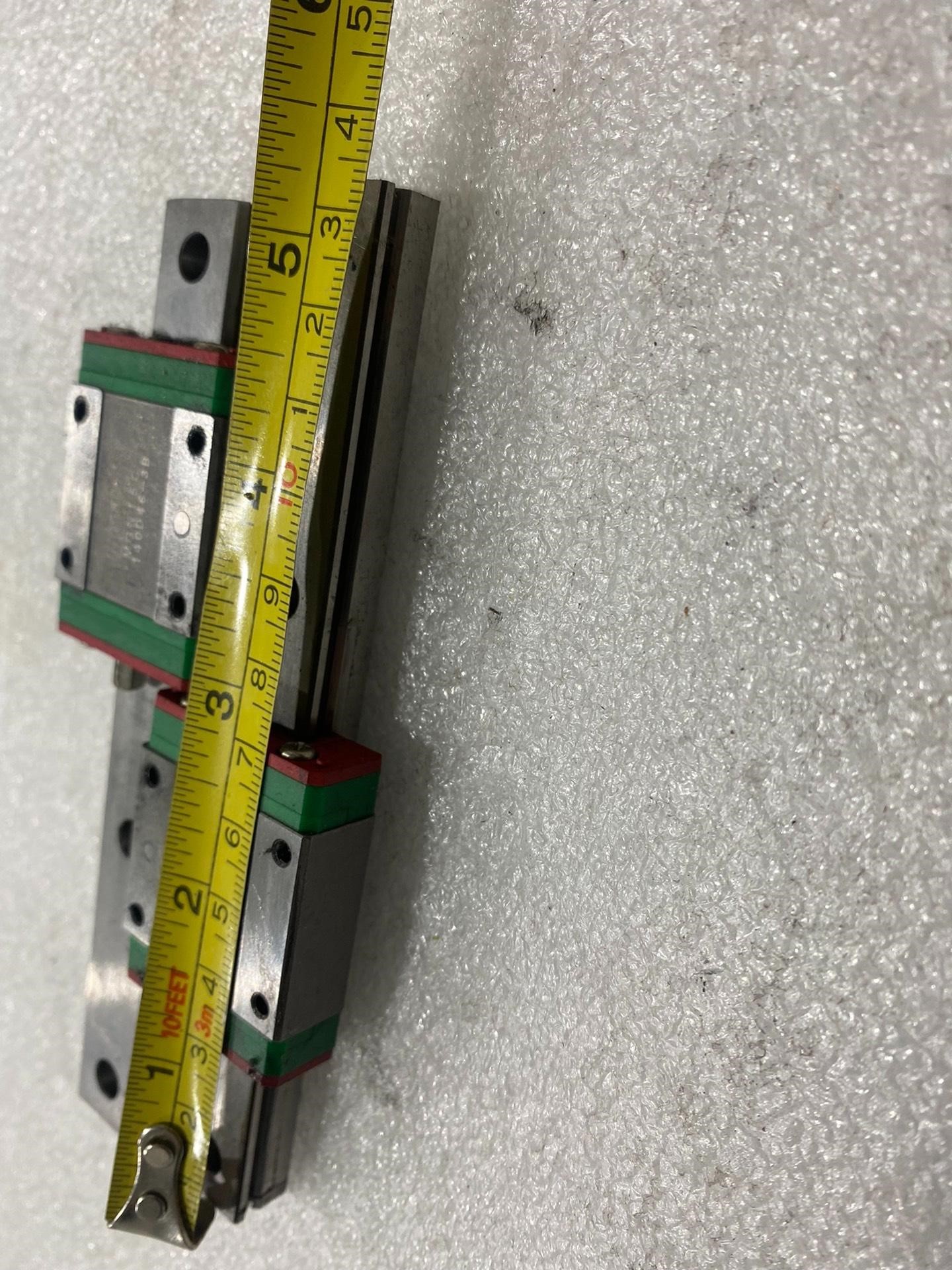 HIWIN/上银MGN15C,滑块，配135mm轨道，4孔，