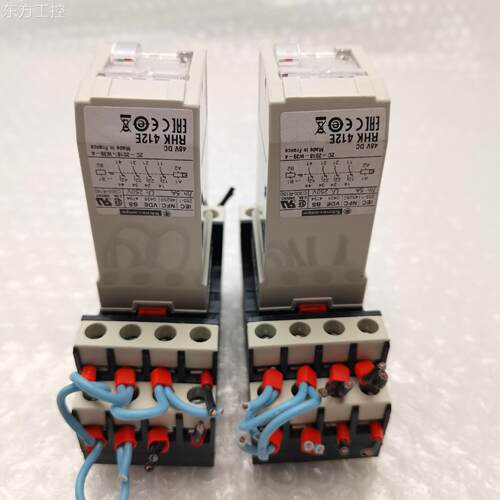 议价率RHK4施12E 48VDC座带底RHZ21耐德功继电器，