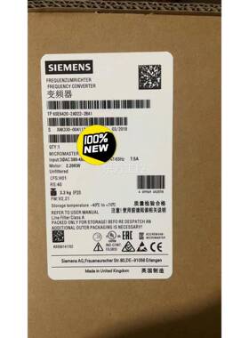 议价6SE640-A新22AD22-2B1西门子MM420全变频