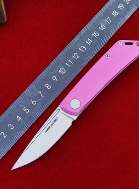 Realsteel 锐狮帝 LUNA LITE 露娜无锁便携EDC折刀户外水果刀