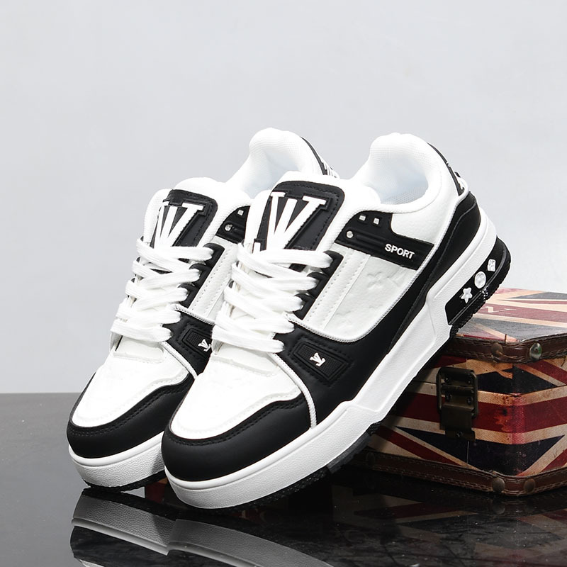 休闲运动男鞋春夏新款鞋爆款潮鞋港风百搭休闲情侣板鞋运动板鞋增