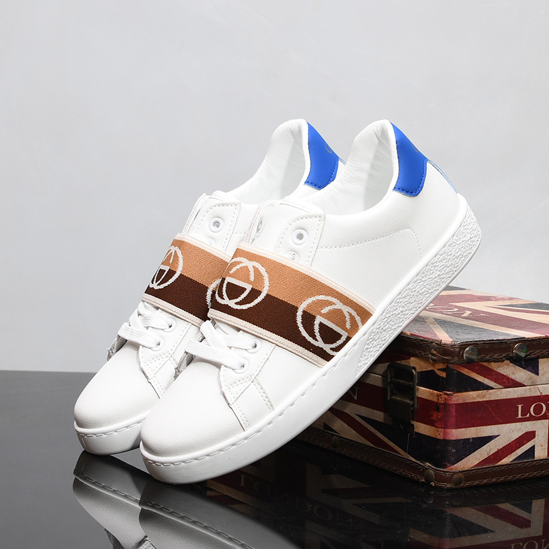 休闲运动男鞋秋季透气一脚蹬百搭小白鞋软底德训板鞋运动休闲阿甘