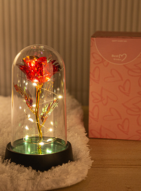 送妈妈母亲永生花七夕节女友礼品