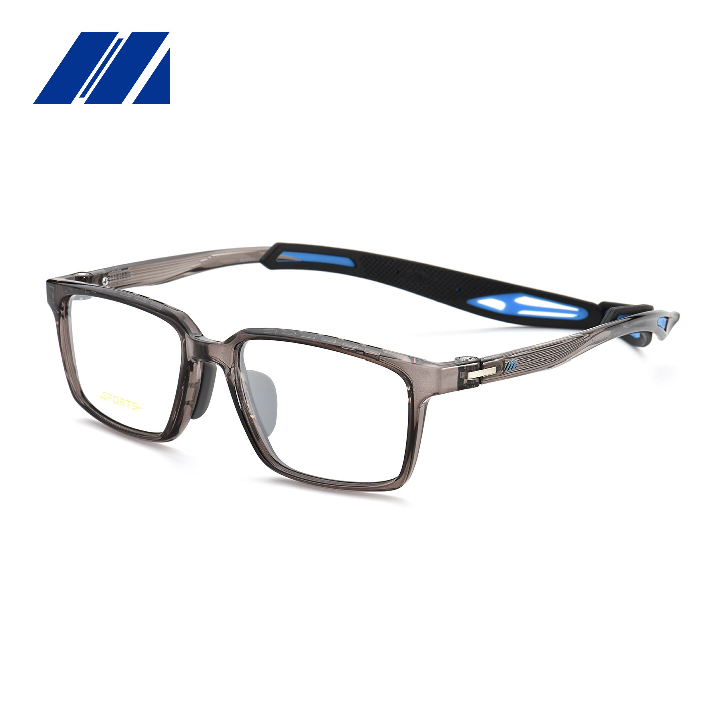 密度专业运动眼镜篮球近视男防脱落可配度数TR90眼镜架女超轻9015