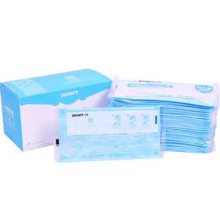 拜健一次性口罩3层4层防尘透气单独包装黑蓝粉色男女含熔喷布批发