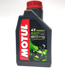 法国摩特MOTUL 5100 4T 10W40摩托车机油 1升 四季用 脂类半合成