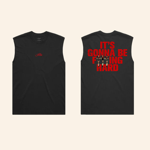 Jennie官网新周边Like 背心Statement无袖夏季宽松男女同款tee