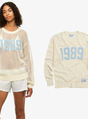 霉霉Taylors Swift官网（泰勒版）Summer Collection镂空针织毛衣