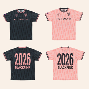 TOKYO限定球衣宽松男女短袖 T恤tee Confit blackpink演唱会同款