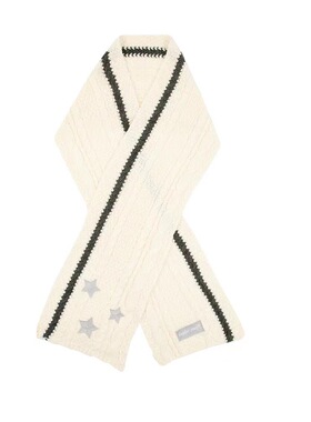 Taylor Swift霉霉同款泰勒·斯威夫特秋冬新刺绣毛线星星针织围巾