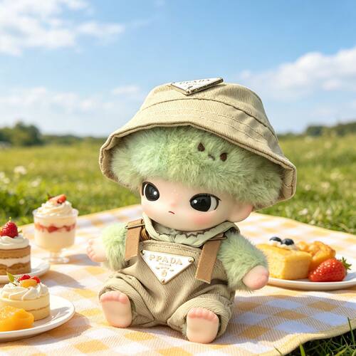 新生日记衣服dimoo10厘米搪胶