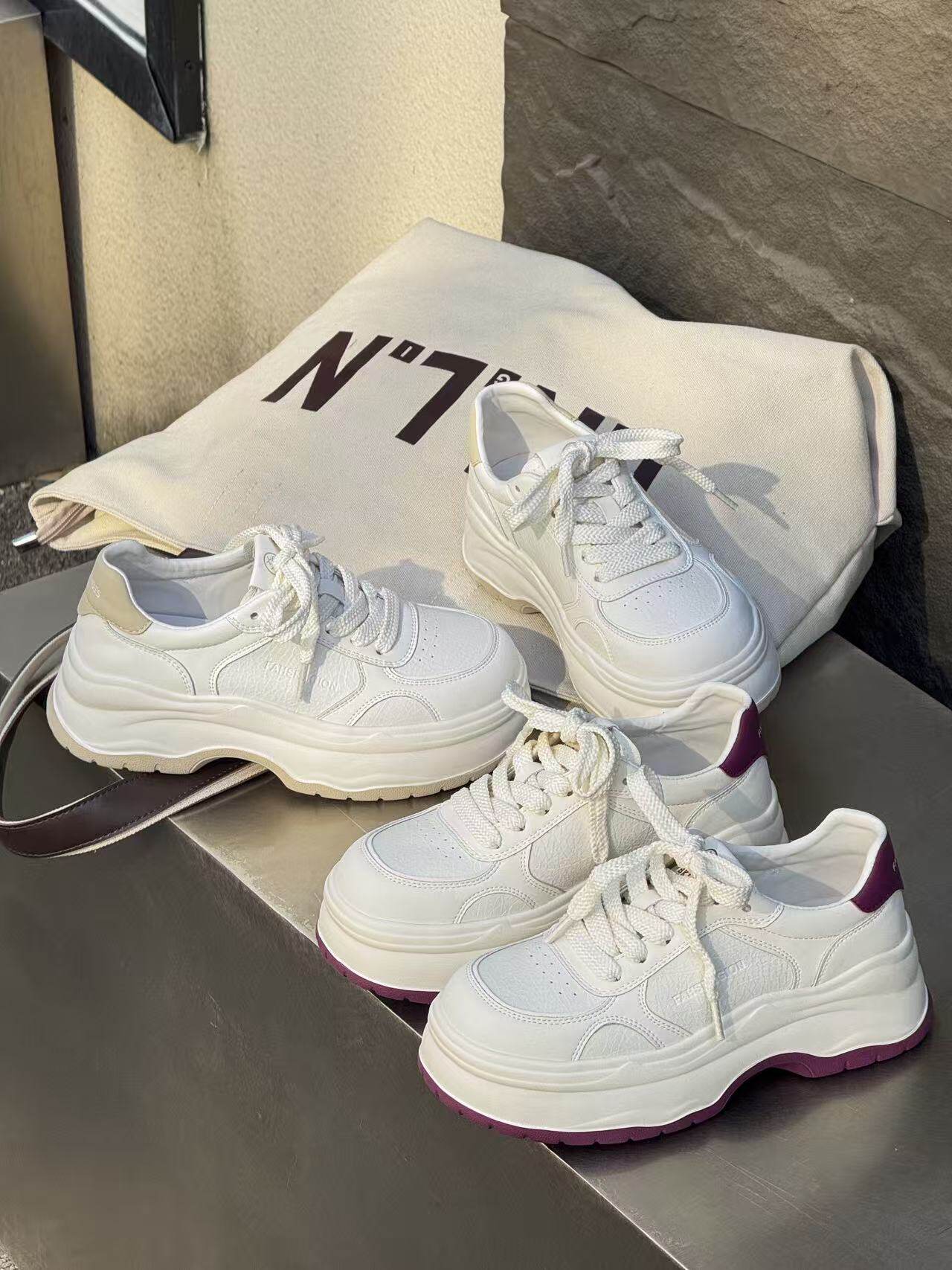 2026春款厚底小白鞋女新款百搭爆款5cm增高鞋子小众女鞋休闲板鞋