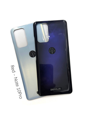 DEPALAI适用于小米红米Note10 Note10Pro Note10S手机后壳电池盖
