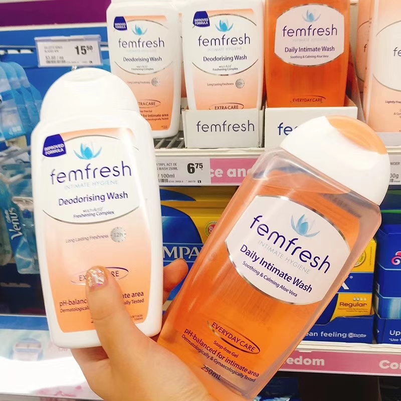 芳芯Femfresh私处护理清洁私护洗液异味私密处洗护女士男性250ml