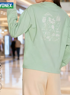 YONEX/尤尼克斯 环保系列 女款运动T恤舒适透气 16877CR 正品保证