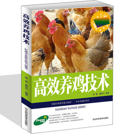现货10本以上包邮/高效养鸡技术, 圈散养鸡技术教程 肉鸡蛋鸡饲养饲料配制鸡舍建设设备鸡病防疫与防治