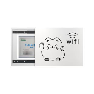 电表箱装饰画多媒体弱电箱遮挡客厅挂画电闸配电箱网线盒2024新款