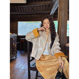 【呼呼严选专享】【花千语】国风新中式女装开春外套新款今年流