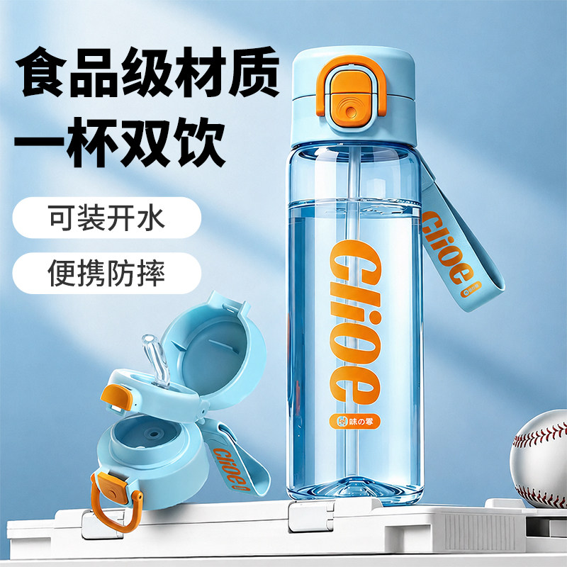 水杯耐高温便携儿童上学专用水壶图片