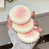 MANSLY柔焦定妆蜜粉饼控油防汗防水吸油细腻服帖不易卡粉清透学生