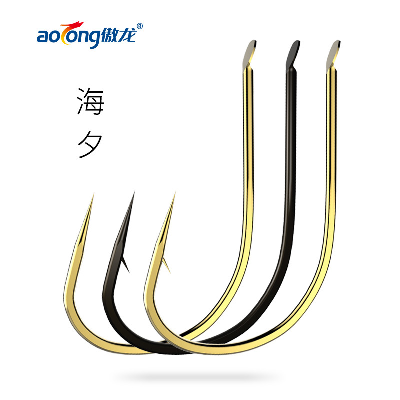 海夕鱼钩细条散装1一28号钓鱼钩