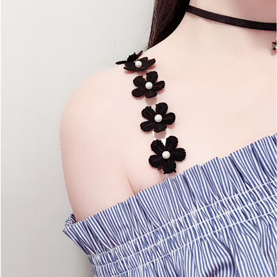 2018新款面料植物花卉镂空蕾丝