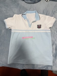 宜宾市四中校服夏纯棉短袖t恤polo衫校服夏纯棉短袖t恤POLO衫上衣