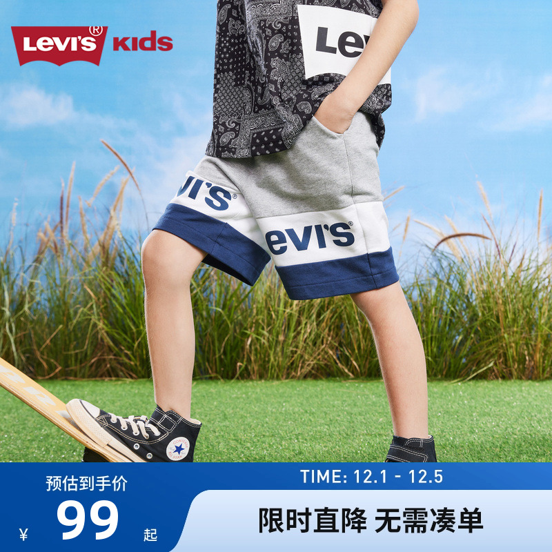 李维斯五分裤纯棉短裤s