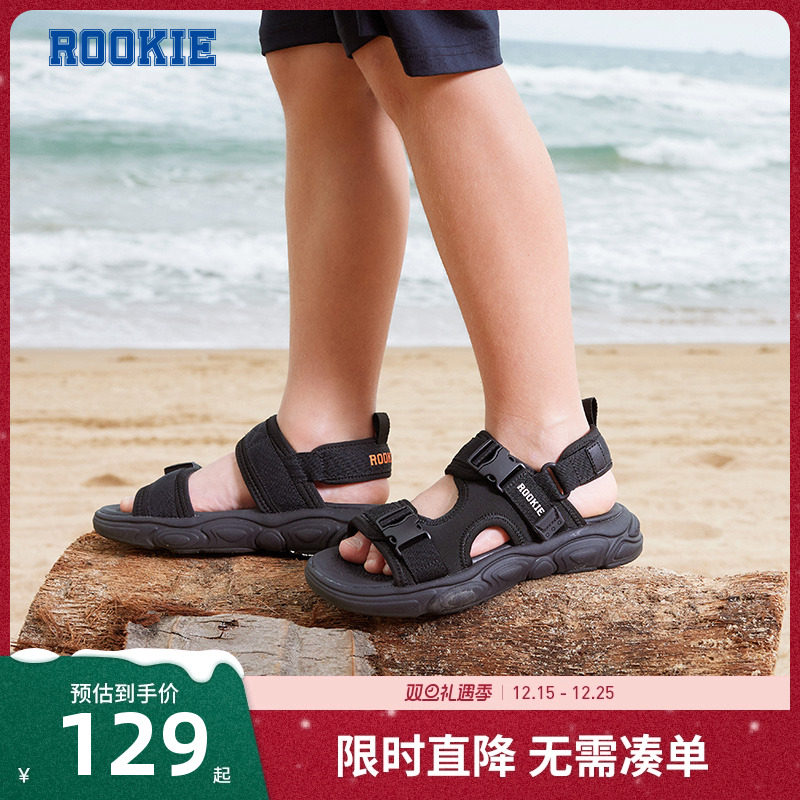 ROOKIE儿童鞋男童凉鞋透气夏季新款中大童鞋子沙滩鞋潮RK23