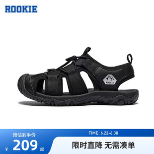 Rookie儿童鞋男童凉鞋透气夏季新款中大童鞋子沙滩鞋潮RK2621047
