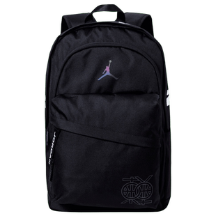 Jordan童包儿童双肩包男童女童黑色书包学生大容量背包JD2223025