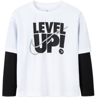 Nike 3brand童装男女童T恤长裤2件套2025秋新款儿童套装N32432267