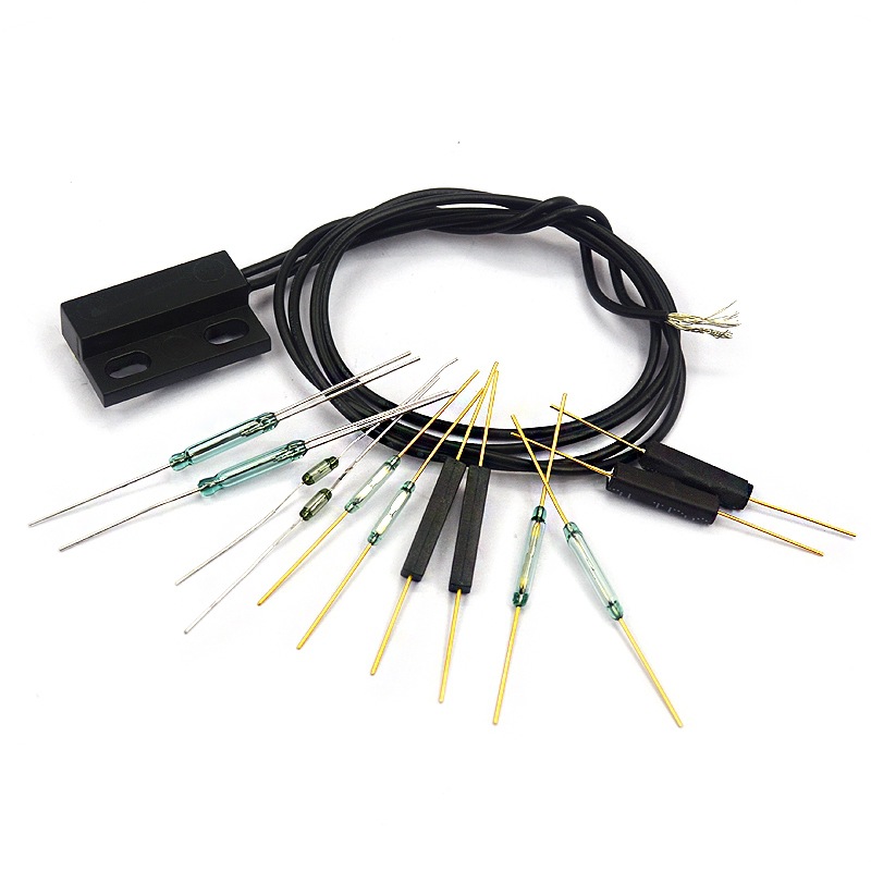 MKA14103干簧管常开型常闭抗振防损坏磁控开关镀金玻GPS-11A 14MM