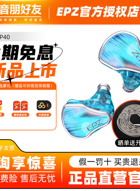 EPZ P40有线耳机入耳式HiFi发烧级高保真高音质高解析音乐耳塞