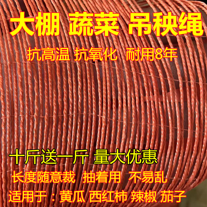 轮胎线吊蔓绳吊秧绳大棚蔬菜黄瓜辣椒西红柿番茄西瓜甜瓜吊绳吊线