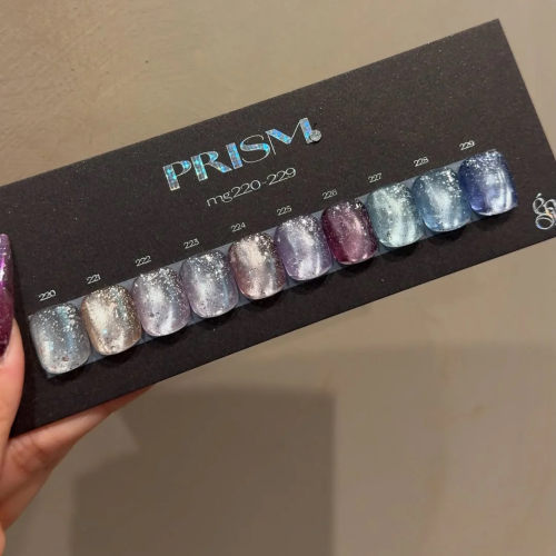 日本enoi猫眼胶PRISM系列 棱镜猫眼 新款光疗胶mg220-mg229套装