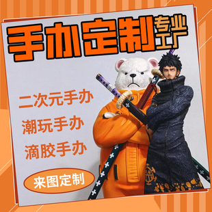 手办3d打印树脂真人物Q版定做PVC公仔定制动漫来图照片二次元订制