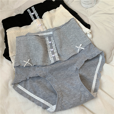 甜美感少女高腰舒适内裤~