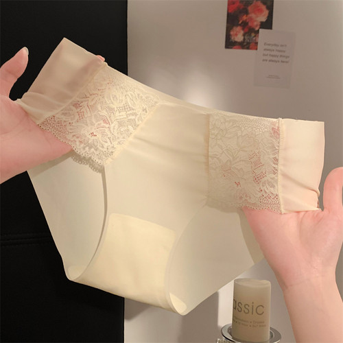 纵享丝滑~女生法式冰丝透气内裤