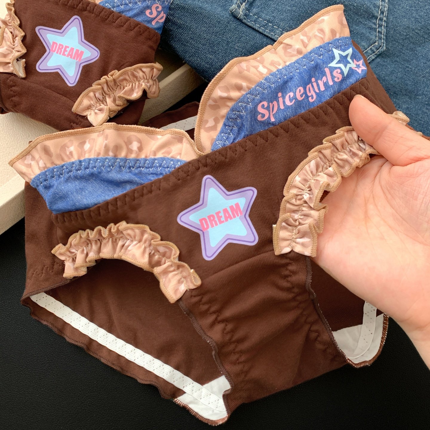 魔法星梦~高级感可爱纯棉内裤女2026新款亲肤舒适中腰三角裤女款,女士内衣/男士内衣/家居服,女三角裤,淘宝优惠券,粉丝福利购,淘宝优惠卷
