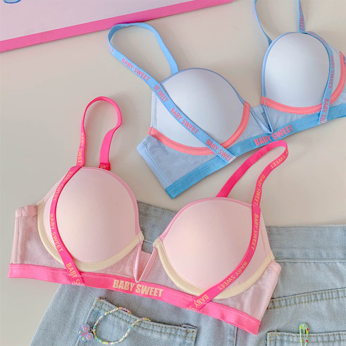 深V小心机！活力多巴胺聚拢内衣