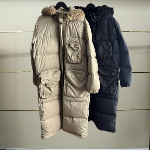 州正品2025冬款外套女羊毛皮毛领5PAC12980-250
