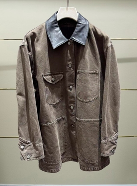 伍正品2025秋巴恩风工装夹克5P9612550/K-250超