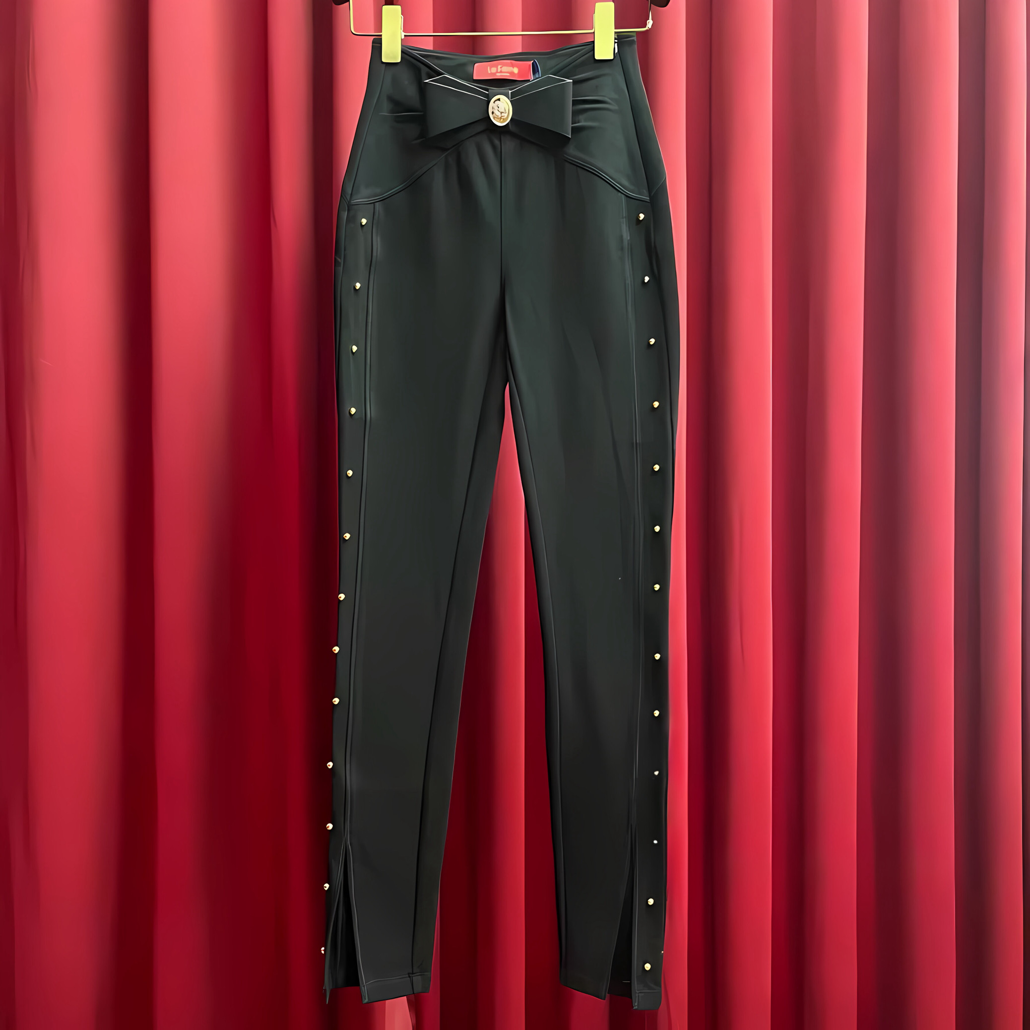 正品23冬 蝴蝶结装饰小脚裤LF23D31SP176-230,女装/女士精品,休闲裤,淘宝优惠券,粉丝福利购,淘宝优惠卷