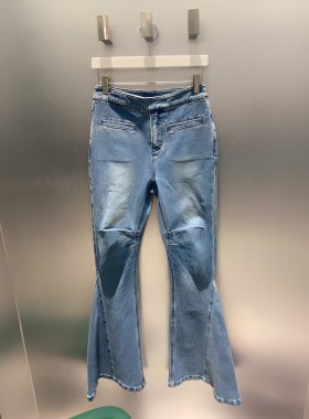 正品RM11302114–240原1399 2024春款牛仔长裤