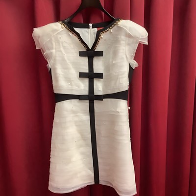 正品23夏真丝欧根纱连衣裙LE23X31001W171-230