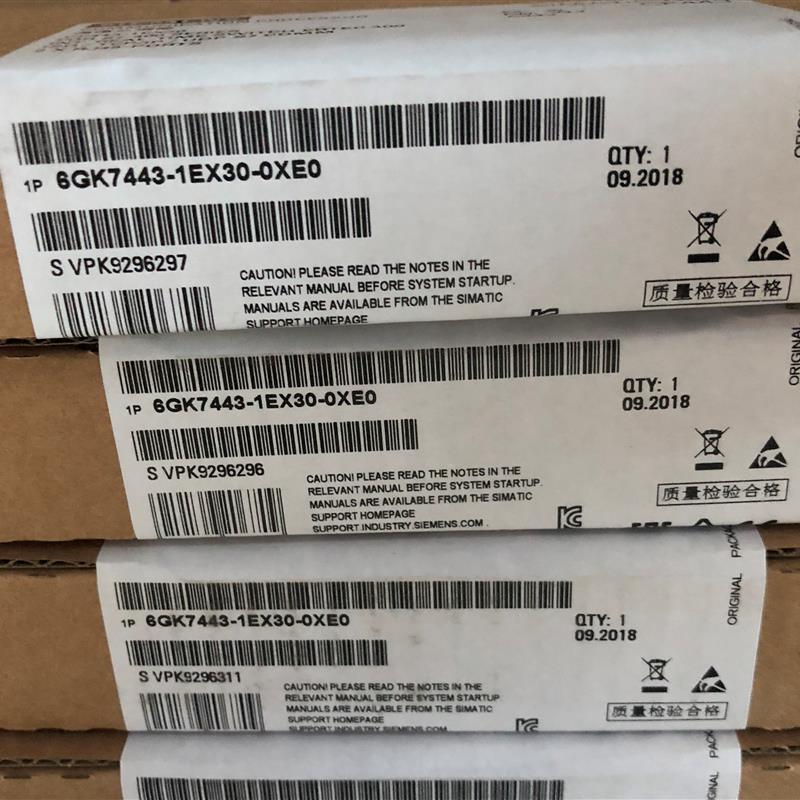 6GK7443-1EX30-0XE0 通信处理器CP 443-1 6GK7 443-1EX3O-OXEO