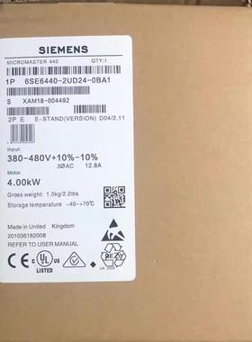 变频器6SE6440-2UD22/23/24/25/27/31-2BA1/0BA1/5CA1/1CA1