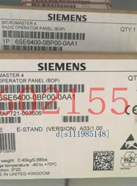 6SE6400-5BB00-0CP0 6SE6400-5BA00/5BB00/5EA00/5EB00-0CP0议价